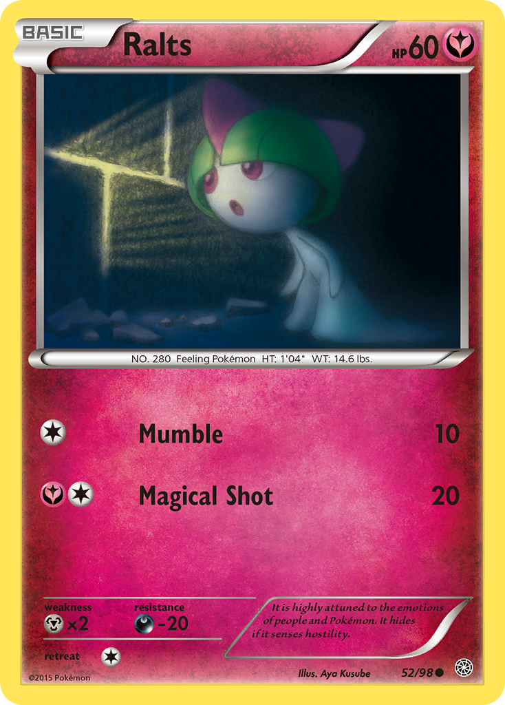 Ralts (52/98) [XY: Ancient Origins] | Odin's Place