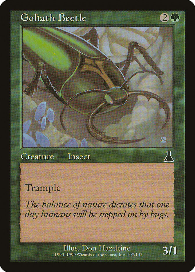 Goliath Beetle (107) [Urza's Destiny] | Odin's Place