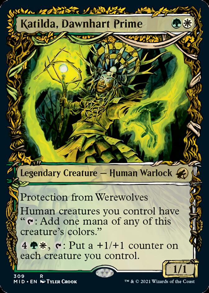 Katilda, Dawnhart Prime (Showcase Equinox) [Innistrad: Midnight Hunt] | Odin's Place