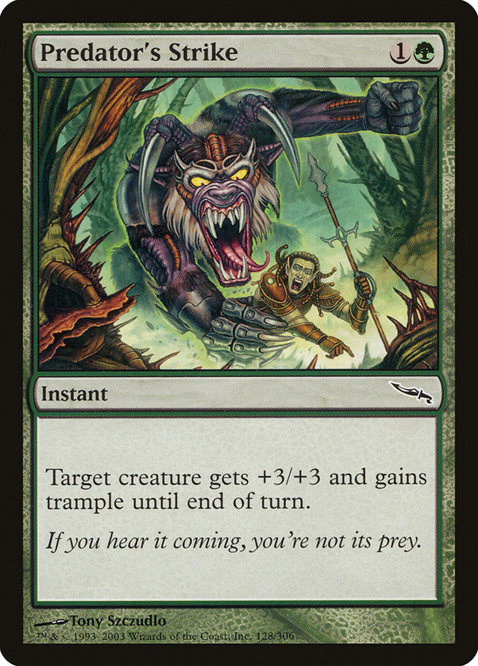 Predator's Strike [Mirrodin] | Odin's Place