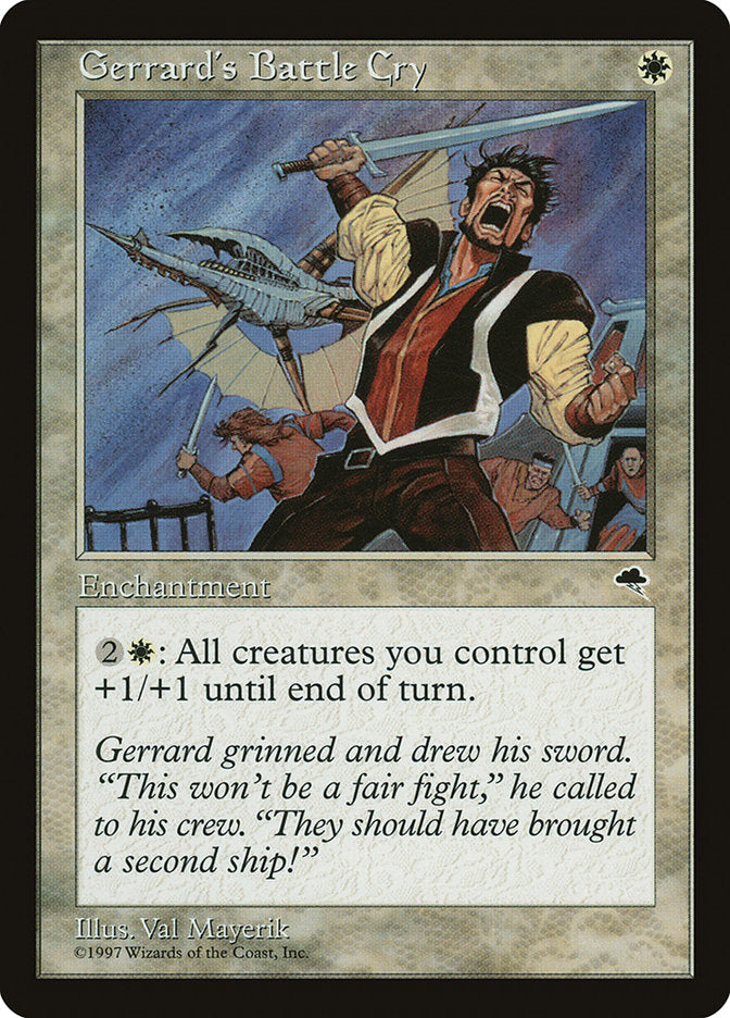 Gerrard's Battle Cry (21) [Tempest] | Odin's Place