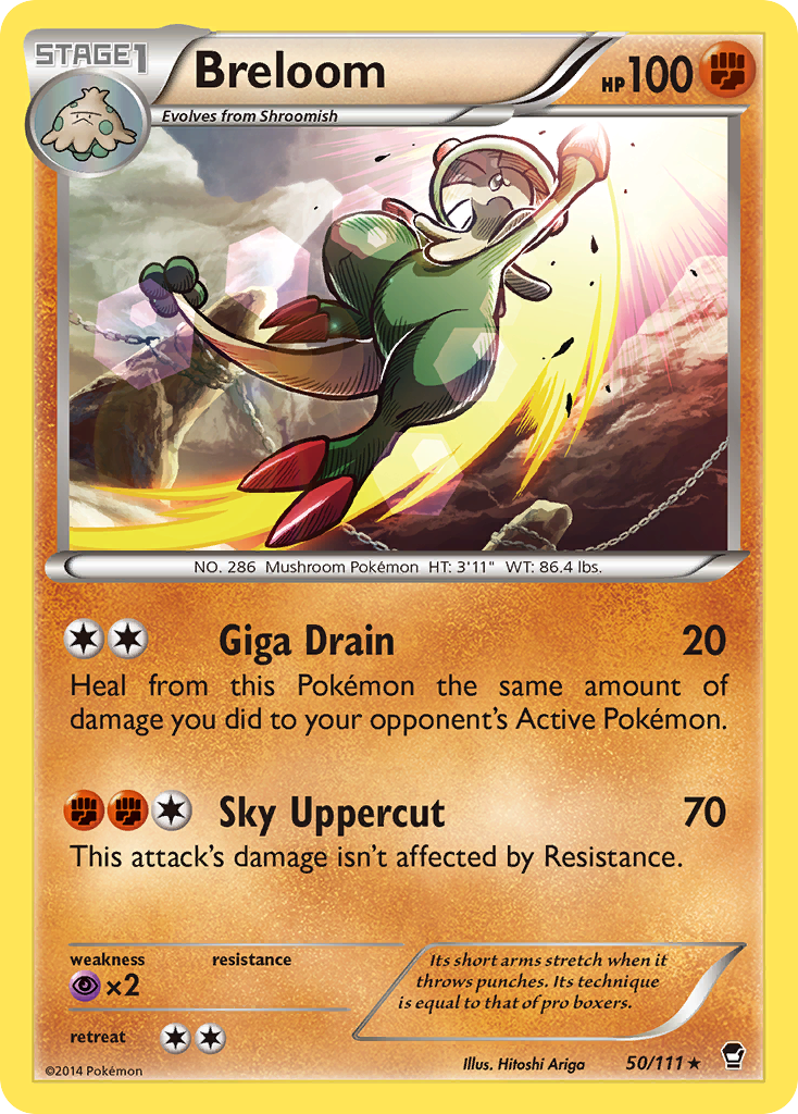 Breloom (50/111) [XY: Furious Fists] | Odin's Place