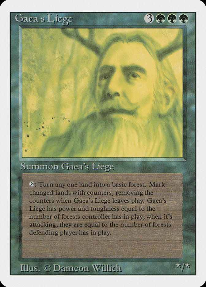 Gaea's Liege (198) [Revised Edition] | Odin's Place