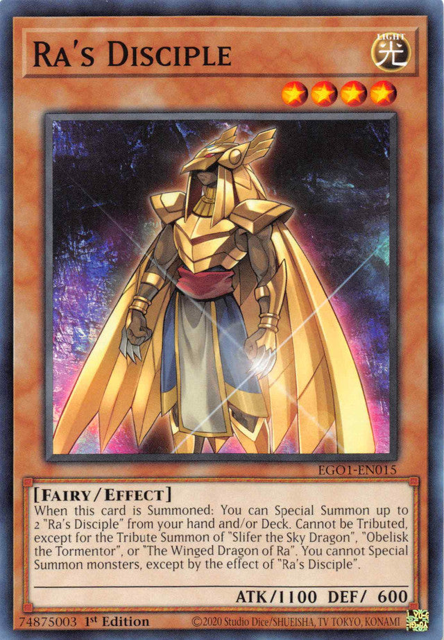 Ra's Disciple [EGO1-EN015] Common | Odin's Place