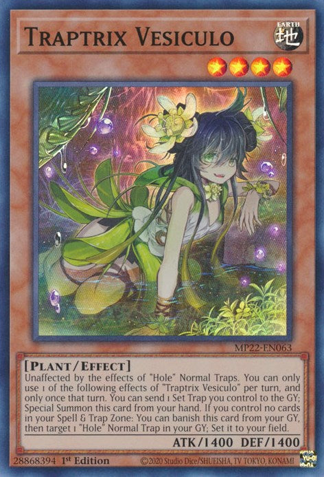 Traptrix Vesiculo [MP22-EN063] Super Rare | Odin's Place