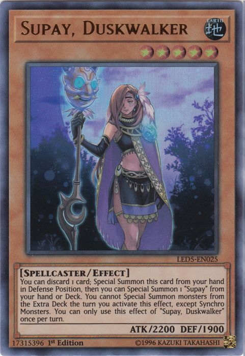 Supay, Duskwalker [LED5-EN025] Ultra Rare | Odin's Place