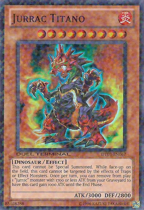 Jurrac Titano [DT03-EN067] Super Rare | Odin's Place