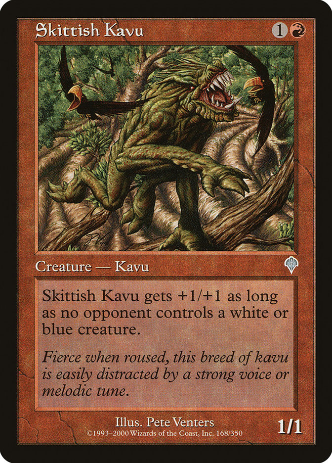 Skittish Kavu (168) [Invasion] | Odin's Place