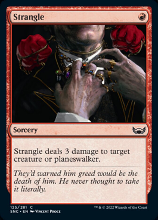 Strangle [Streets of New Capenna] | Odin's Place