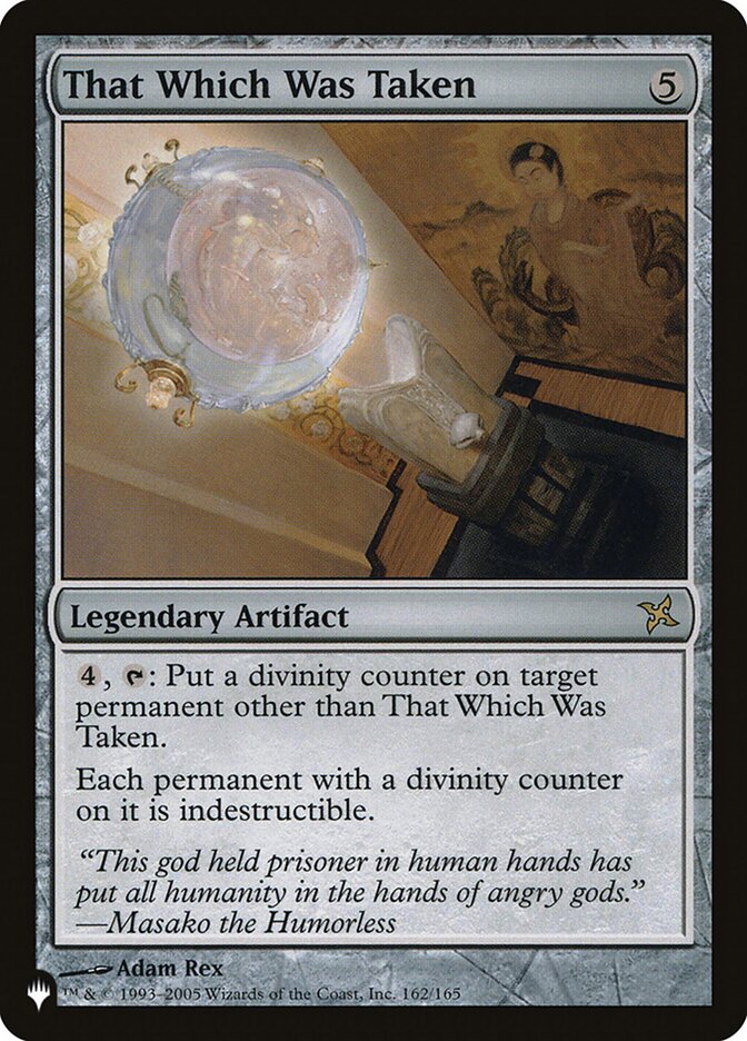 That Which Was Taken [The List] | Odin's Place