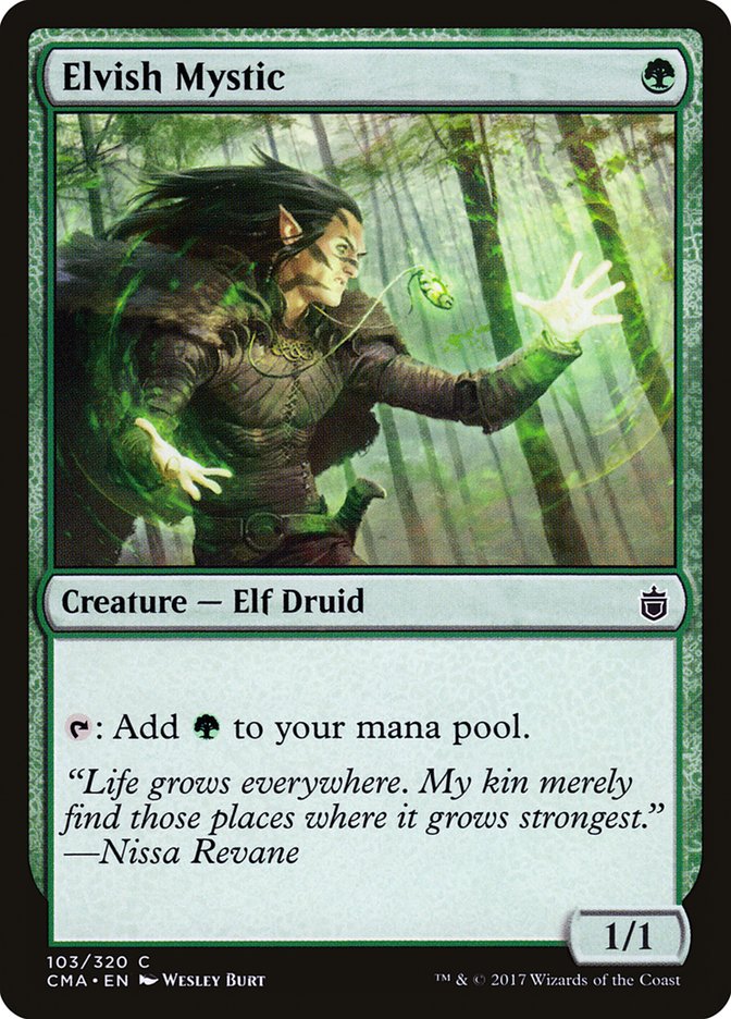 Elvish Mystic (103) [Commander Anthology] | Odin's Place