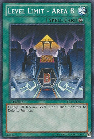 Level Limit - Area B [LCYW-EN279] Common | Odin's Place