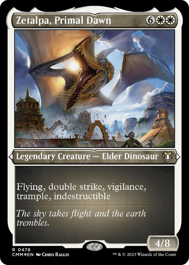 Zetalpa, Primal Dawn (Foil Etched) [Commander Masters] | Odin's Place