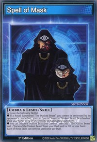 Spell of Mask [SBCB-ENS08] Common | Odin's Place