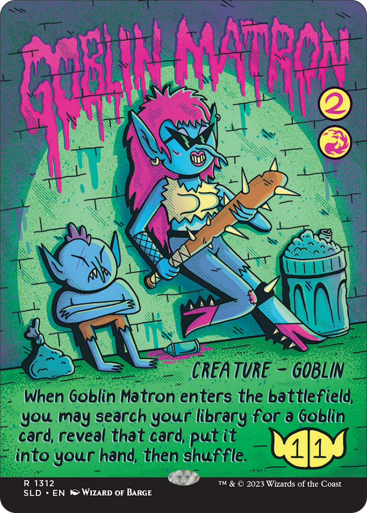 Goblin Matron (Rainbow Foil) [Secret Lair Drop Series] | Odin's Place