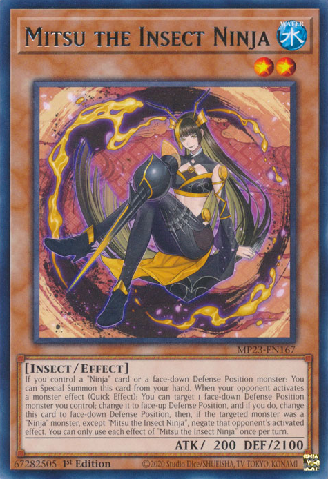 Mitsu the Insect Ninja [MP23-EN167] Rare | Odin's Place
