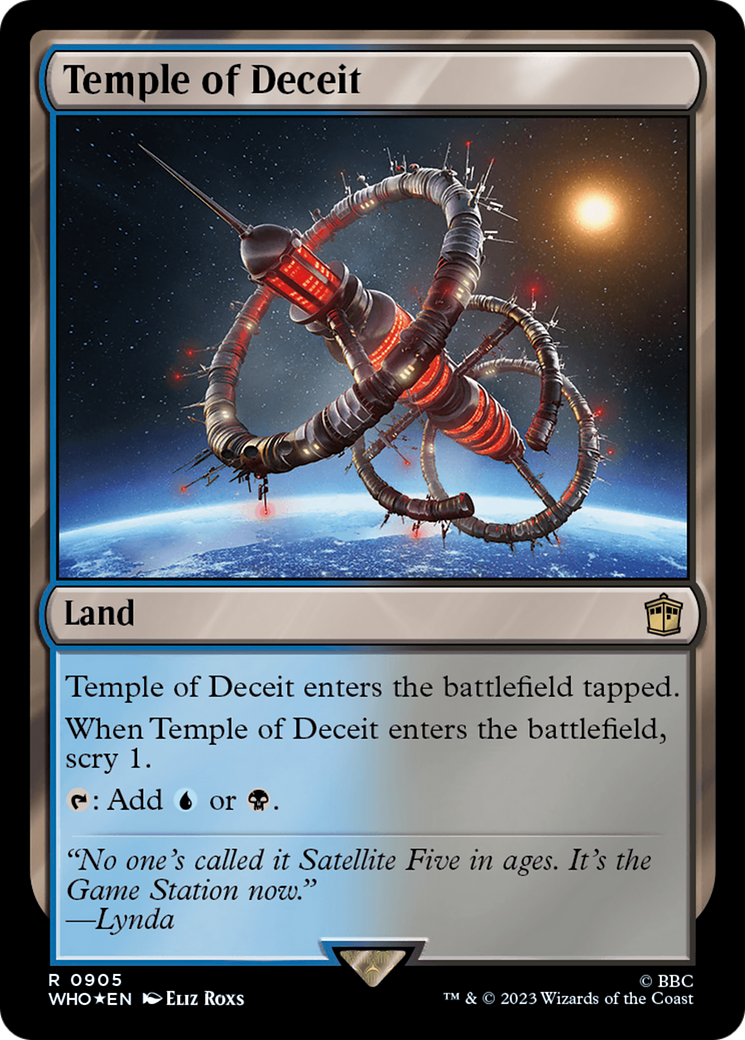 Temple of Deceit (Surge Foil) [Doctor Who] | Odin's Place