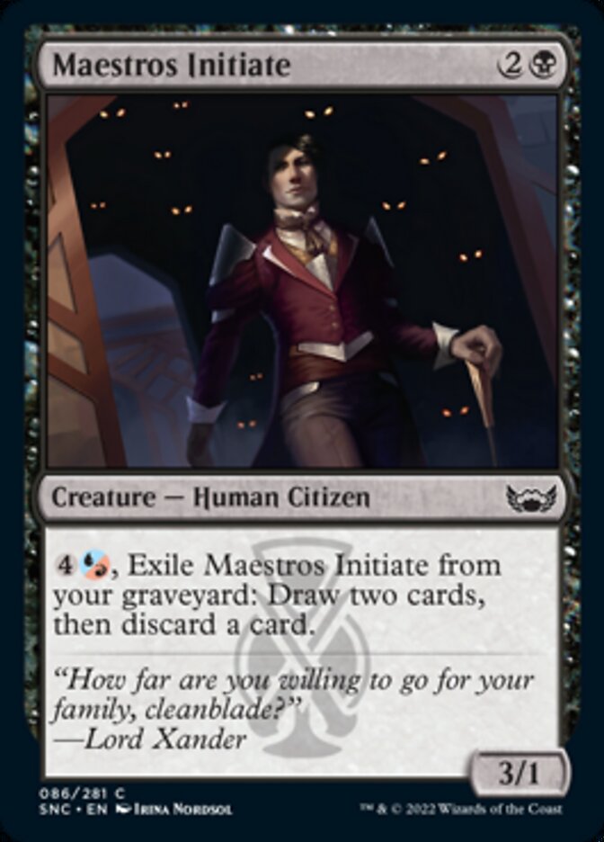 Maestros Initiate [Streets of New Capenna] | Odin's Place