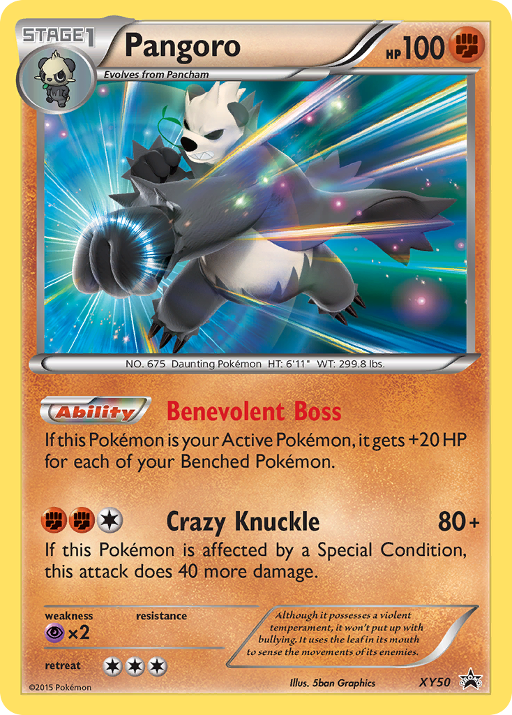 Pangoro (XY50) [XY: Black Star Promos] | Odin's Place