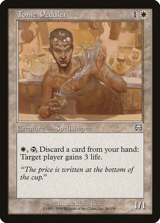 Tonic Peddler (54) [Mercadian Masques] | Odin's Place