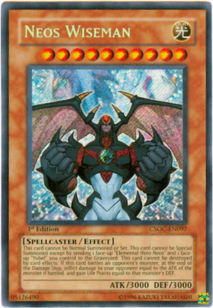 Neos Wiseman [CSOC-EN097] Secret Rare | Odin's Place