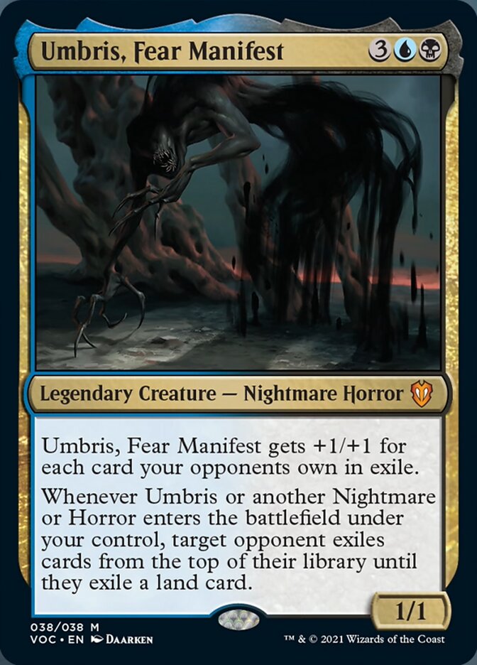 Umbris, Fear Manifest [Innistrad: Crimson Vow Commander] | Odin's Place