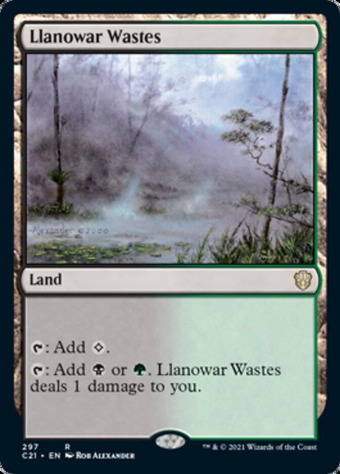 Llanowar Wastes [Commander 2021] | Odin's Place