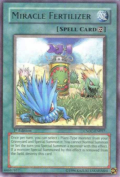 Miracle Fertilizer [CSOC-EN057] Rare | Odin's Place