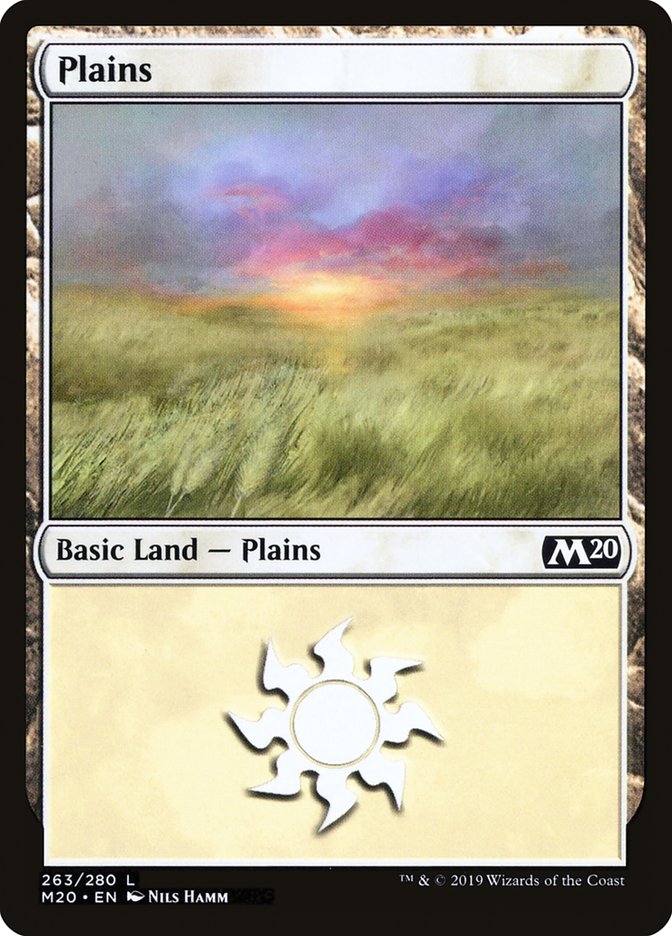 Plains (263) [Core Set 2020] | Odin's Place