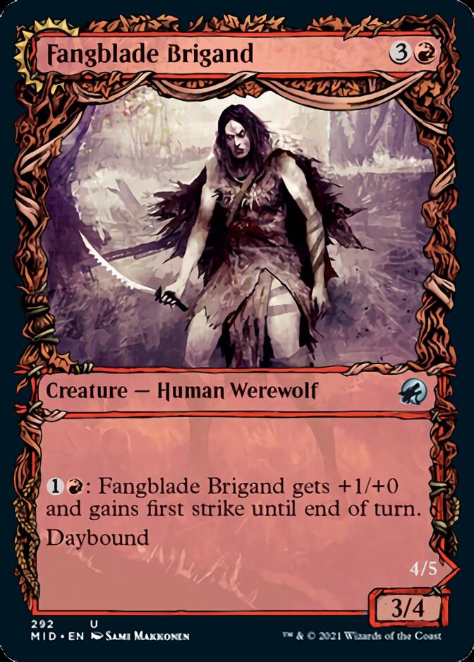Fangblade Brigand // Fangblade Eviscerator (Showcase Equinox) [Innistrad: Midnight Hunt] | Odin's Place