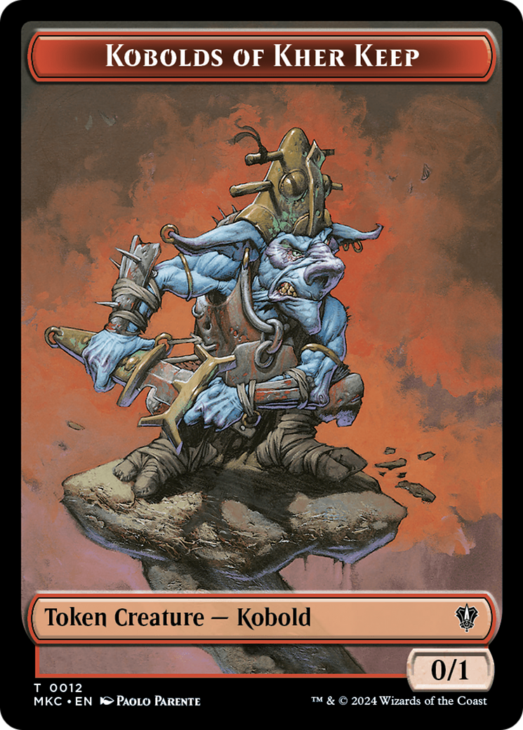 Soldier // Kobolds of Kher Keep Double-Sided Token [Murders at Karlov Manor Commander Tokens] | Odin's Place