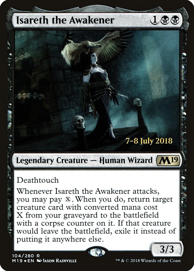 Isareth the Awakener (104) [Core Set 2019 Prerelease Promos] | Odin's Place