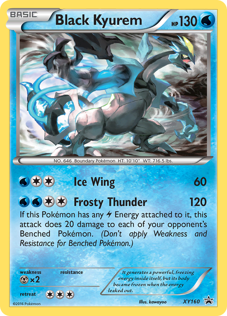 Black Kyurem (XY160) [XY: Black Star Promos] | Odin's Place