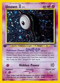Unown [A] | Odin's Place