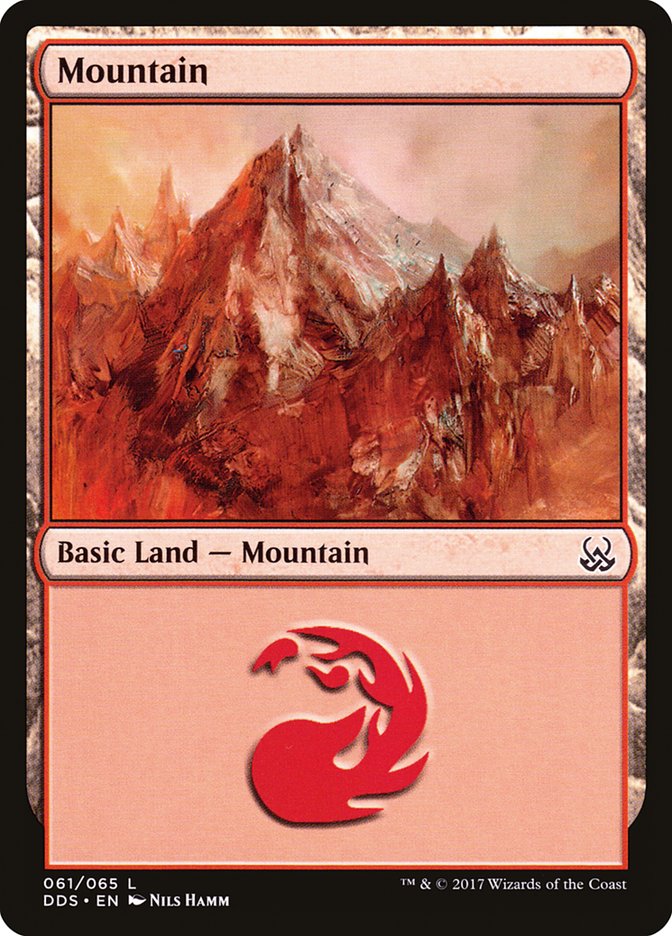 Mountain (61) [Duel Decks: Mind vs. Might] | Odin's Place