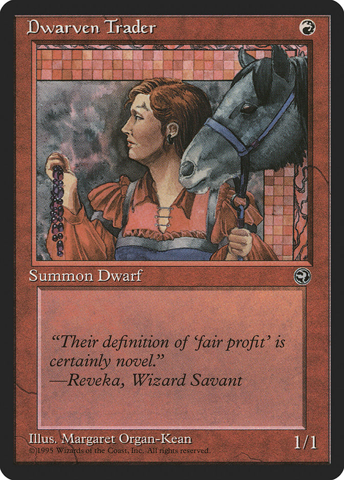 Dwarven Trader (Reveka Flavor Text) [Homelands] | Odin's Place