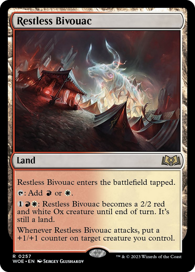 Restless Bivouac [Wilds of Eldraine] | Odin's Place