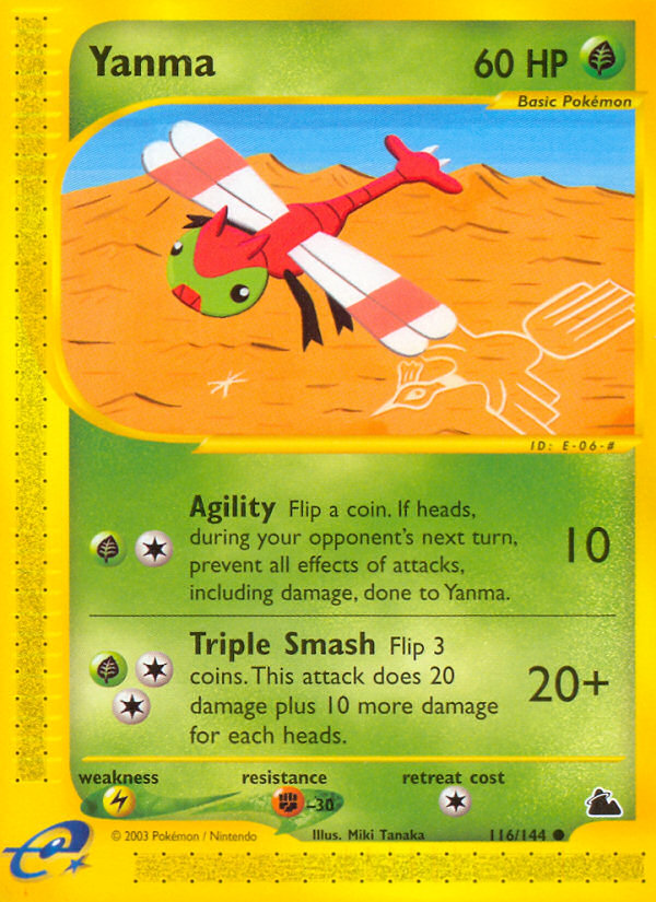 Yanma (116/144) [Skyridge] | Odin's Place