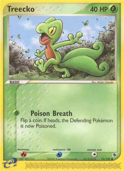 Treecko (75/109) [EX: Ruby & Sapphire] | Odin's Place