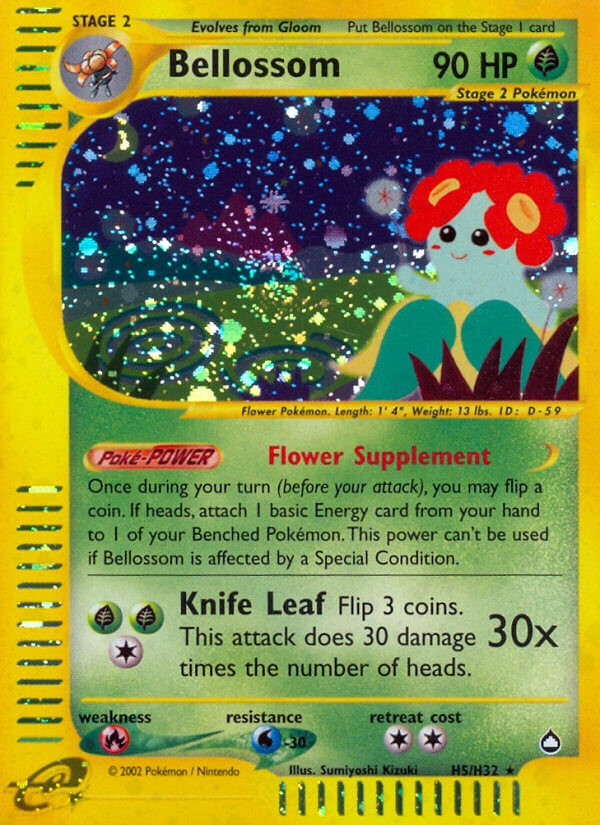 Bellossom (H5/H32) [Aquapolis] | Odin's Place