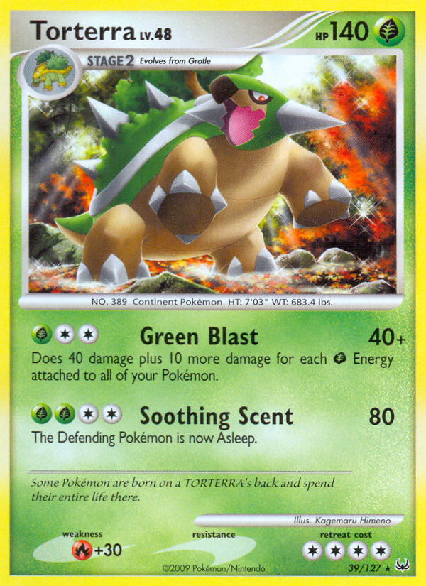 Torterra (39/127) [Platinum: Base Set] | Odin's Place