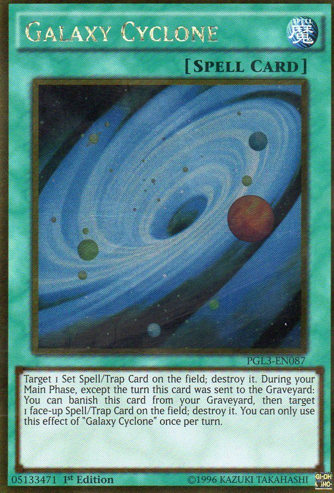 Galaxy Cyclone [PGL3-EN087] Gold Rare | Odin's Place