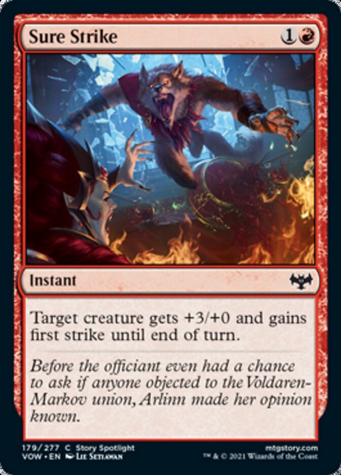 Sure Strike [Innistrad: Crimson Vow] | Odin's Place