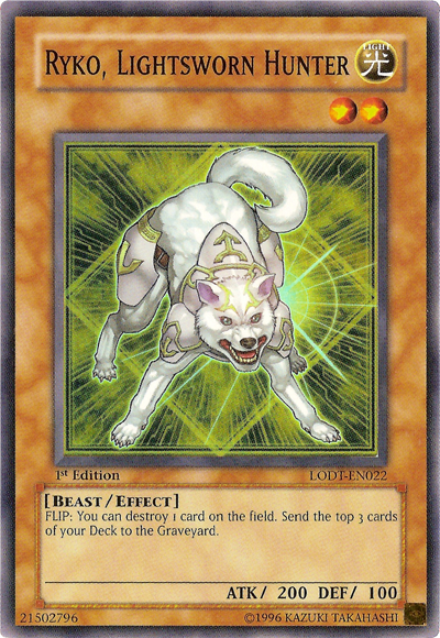Ryko, Lightsworn Hunter [LODT-EN022] Super Rare | Odin's Place