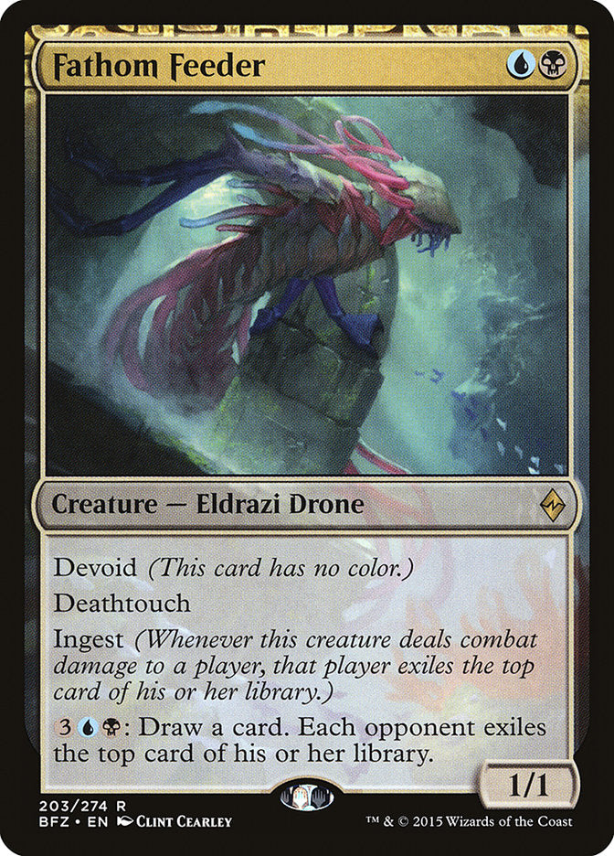 Fathom Feeder (203) [Battle for Zendikar] | Odin's Place