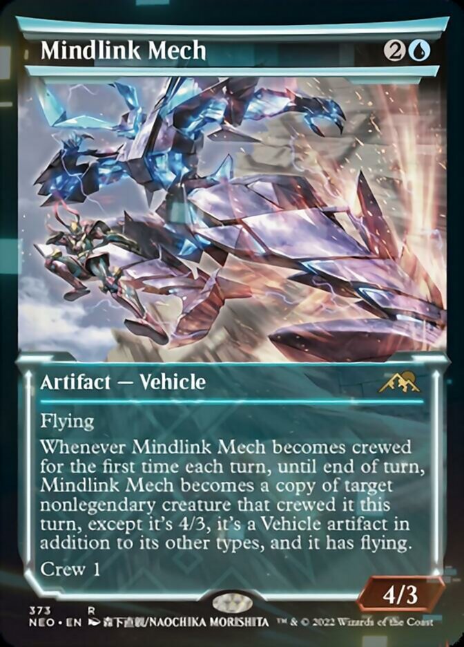 Mindlink Mech (Showcase Soft Glow) [Kamigawa: Neon Dynasty] | Odin's Place
