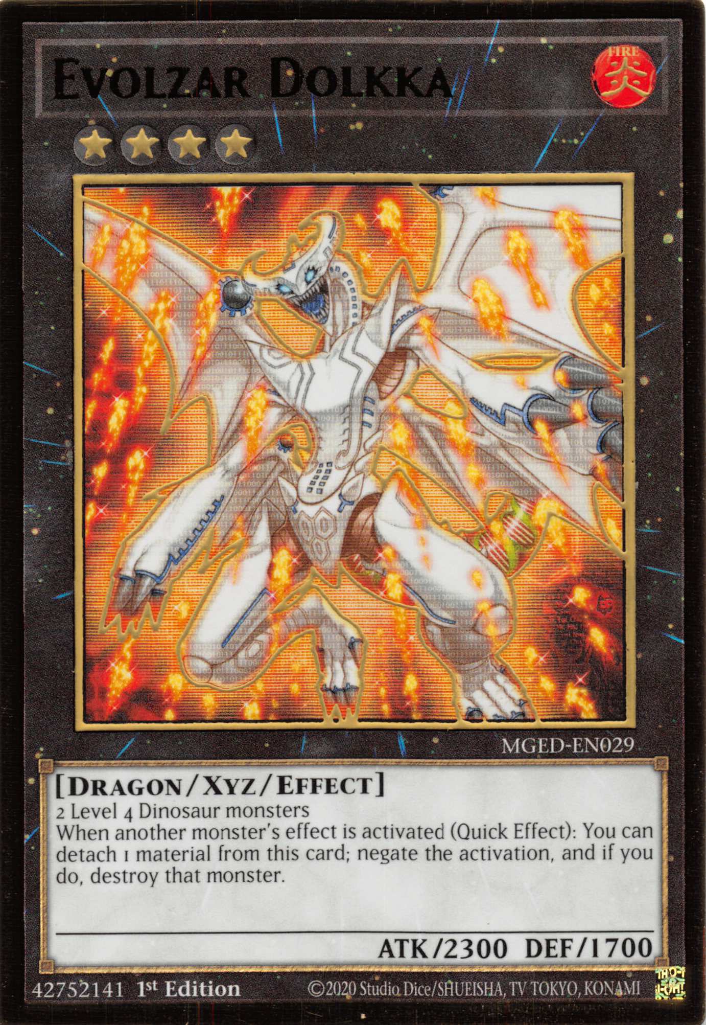 Evolzar Dolkka [MGED-EN029] Gold Rare | Odin's Place