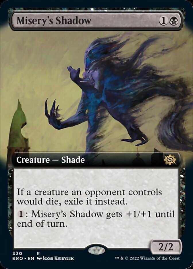 Misery's Shadow (Extended Art) [The Brothers' War] | Odin's Place