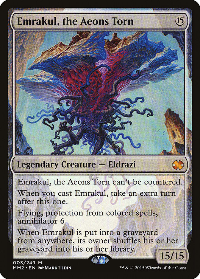 Emrakul, the Aeons Torn (3) [Modern Masters 2015] | Odin's Place