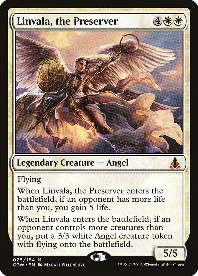 Linvala, the Preserver (25) [Oath of the Gatewatch] | Odin's Place